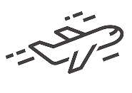 飛び立つ飛行機